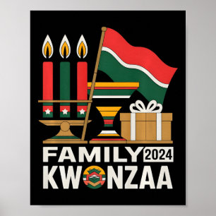 Family Kwanzaa Matching Outfits For Kids Adults 20 Poster