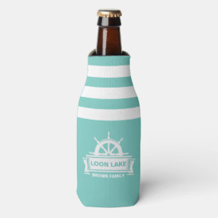 Family Lake House Vacation Bottle Cooler