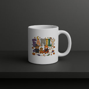 Family Letter Block  Coffee Mug