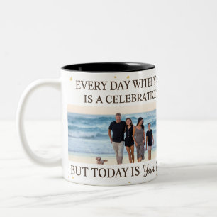Family Love – 5 Photo Son & Daughter Day Mug