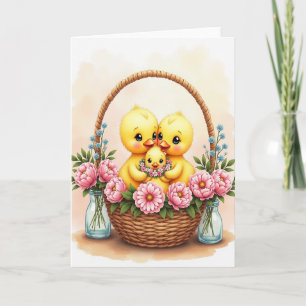 Family Love Fowl Friends Card