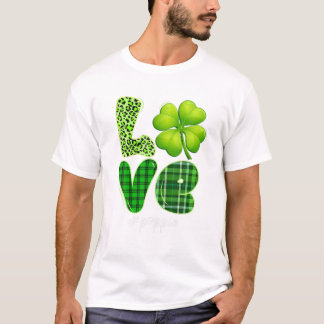 Family Love Poppie Shamrock T-Shirt