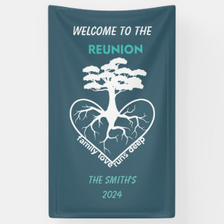 Family Love Roots Run Deep Banner