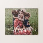 Family Love Script Personalised Photo Jigsaw Puzzle<br><div class="desc">Celebrate the essence of family with the "Family Love Script Personalised Photo Jigsaw Puzzle." This delightful and heartwarming jigsaw puzzle encapsulates the love that binds your family together, making it a cherished keepsake for generations to come. 👨‍👩‍👧‍👦 Family Bond: Strengthen the bond of love that ties your family together by...</div>