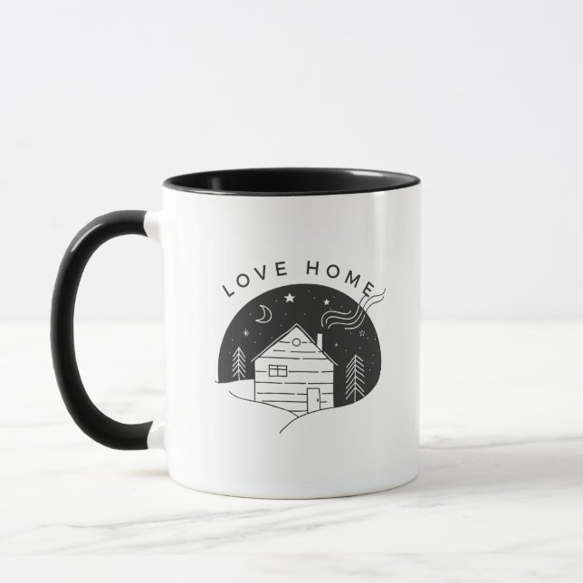 Family Love Theme Coffee Cups (Left)