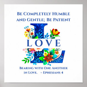 FAMILY Love Wall Art & Decor Poster W Style #28127
