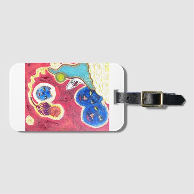Family Luggage Tag (Front Horizontal)