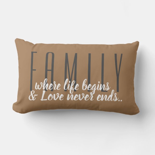 Family Lumbar Cushion (Front)