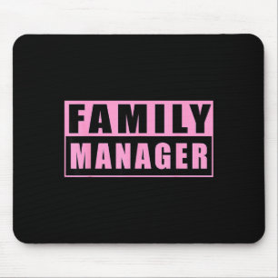Family manager mother's day mouse pad