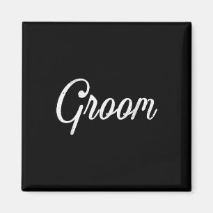 Family Matching Bachelor Bachelorette Party Groom Magnet
