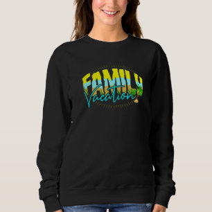 Family Matching Beach Summer Spring Tropical Vacat Sweatshirt