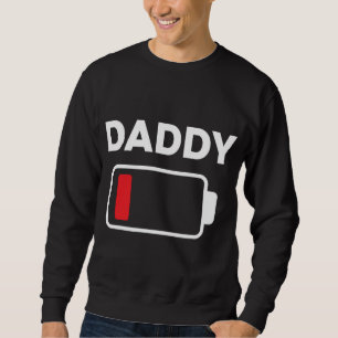 Family Matching Christmas Battery Funny Daddy Xmas Sweatshirt