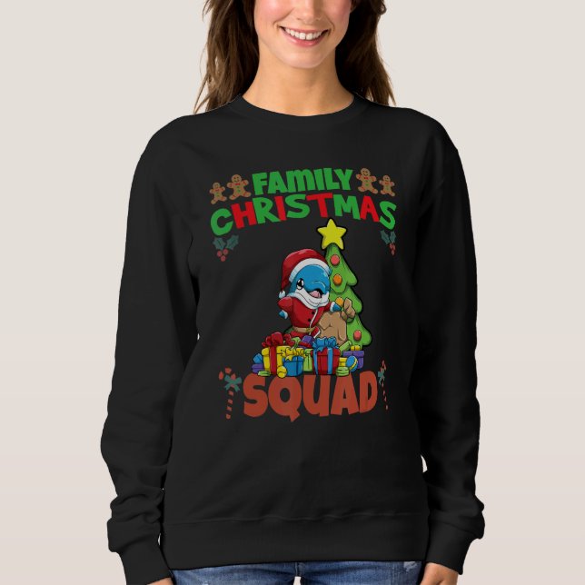 Family Matching Christmas Squad X-Mas Holidays_3 Sweatshirt (Front)