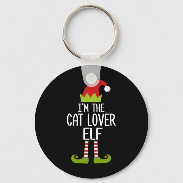 Family Matching Christmas Xmas Gift I'm The Cat Lo Key Ring (Front)