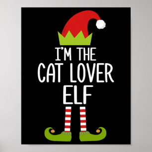 Family Matching Christmas Xmas Gift I'm The Cat Lo Poster