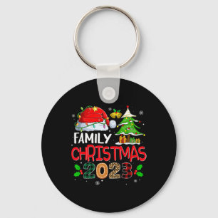 Family Matching Costume Family Christmas 2023 Xmas Key Ring
