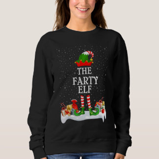 Family Matching Group Christmas The Farty Elf Sweatshirt