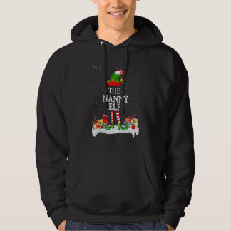 Family Matching Group Christmas The Nanny Elf Hoodie