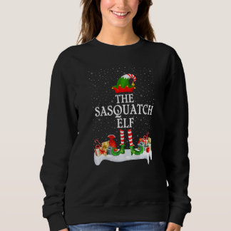 Family Matching Group Christmas The Sasquatch Elf Sweatshirt