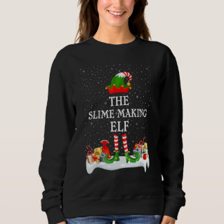 Family Matching Group Christmas The Slime Making E Sweatshirt