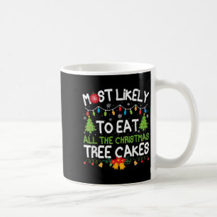 Family Matching Most Likely To Eat All The Christm Coffee Mug