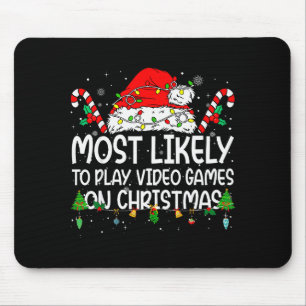 Family Matching Most Likely To Play Video Games On Mouse Pad