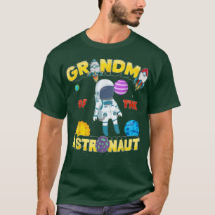 Family Matching Outerspace Birthday Grandma Of The T-Shirt
