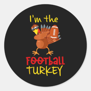 Family Matching Thanksgiving Costume Outfit Uni-ad Classic Round Sticker