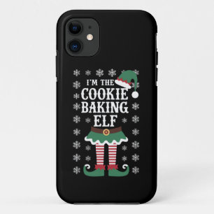 Family Matching The Cookie Baking Elf Christmas iPhone 11 Case