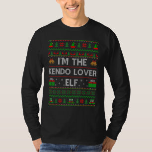 Family Matching Ugly I'm The Kendo Elf Christmas T-Shirt