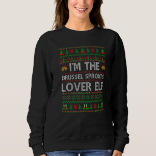 Family Matching Ugly The Brussel Sprouts Elf Chris Sweatshirt