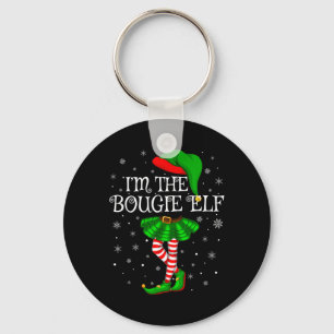 Family Matching Women Girls I'm The Bougie Elf Chr Key Ring