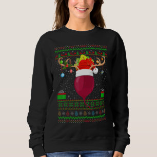 Family Matching Xmas Lighting Santa Ugly Beetroot Sweatshirt