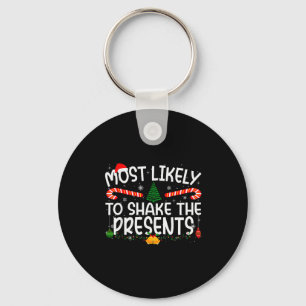 Family Matching Xmas Most Likely To Shake The  Key Ring