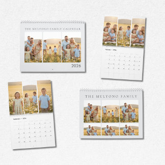 Family Memories 2026 Photo Calendar | Cherish Ever