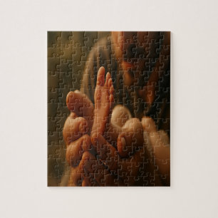 Family Memories: Father-Baby Puzzle Set