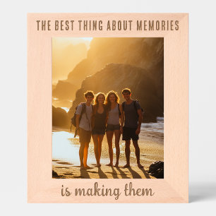 Family Memories Keepsake Custom Text Etched Frames