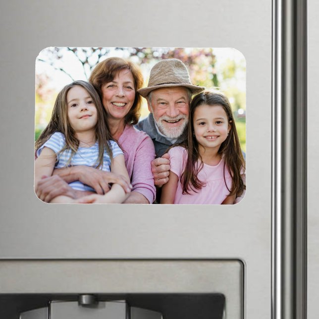 Family Memories Personalised Grandparent Photo Magnet (Family Memories Personalized Grandparent Photo Magnet)