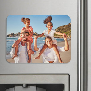 Family Memories Personalised Photo Magnet
