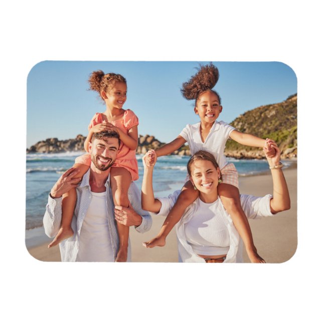 Family Memories Personalised Photo Magnet (Horizontal)