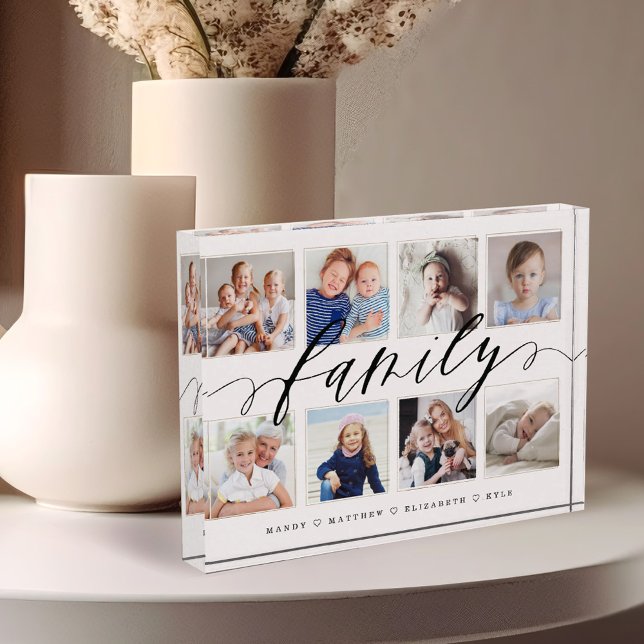 Family Memory Photo Collage Keepsake (Creator Uploaded)