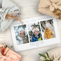 Family Minimalist 3 Photos Collage Keepsake