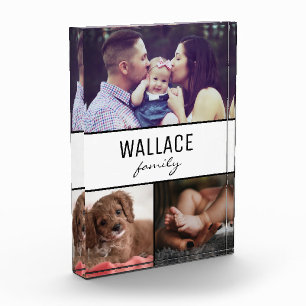 "Family Moments: Customisable Triple Photo Block" Block
