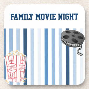 Family Movie Night Coaster