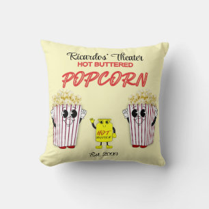 Family Movie Theater with Hot Buttered Popcorn Cushion