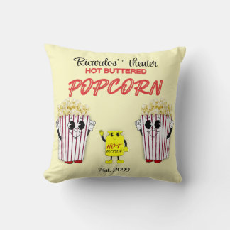 Family Movie Theatre with Hot Buttered Popcorn Cushion