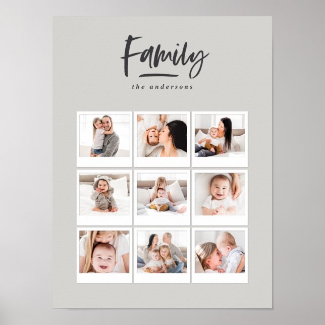 family multi photo photograph print (Front)