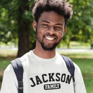 Family Name Family Reunion Monogram T-Shirt