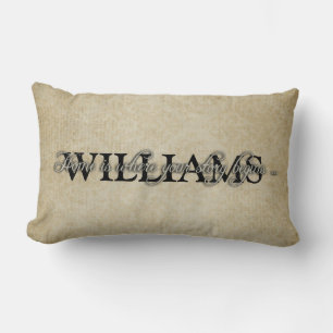 Family Name Lumbar Cushion