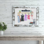 Family Name | Personalised Mudroom Keepsake Print<br><div class="desc">Personalised wall art that the entire family will love. Featuring a stunning watercolor mudroom scene with spots to add your own family names. Always a hit, no matter the recipient. Shop today for that extra special gift! We can make you an expertly personalised gift that is immediately heirloom worthy. Contact...</div>